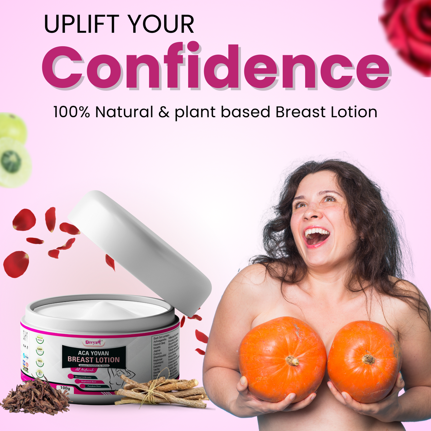 Divyashree Breast Lotion for Lifting & Toning Breasts 100GM