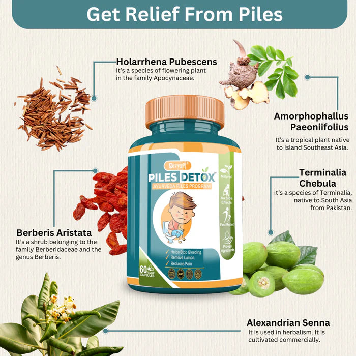 Piles Detox - Relief from Piles | Fissure | Fistula