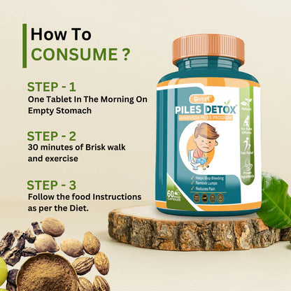 Piles Detox - Relief from Piles | Fissure | Fistula