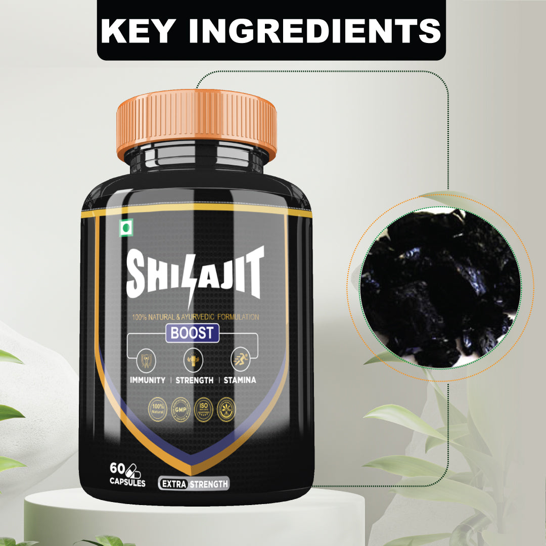 Pure Himalayan Shilajit - Power, Stamina & Energy