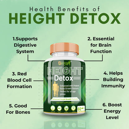 Divyashree Height Detox | Ayurvedic Height Increase Formula