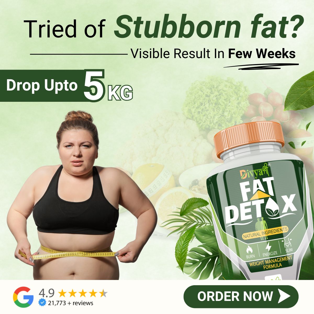 Fat Detox | Natural Weight Management Ayurvedic Formula