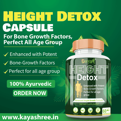 Divyashree Height Detox | Ayurvedic Height Increase Formula