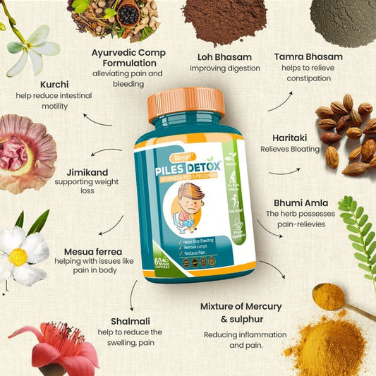 Piles Detox - Relief from Piles | Fissure | Fistula