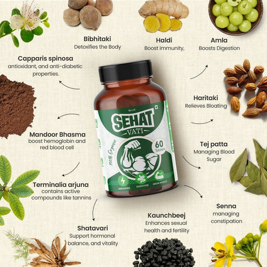 Sehat Vati - Ayurvedic Weight Gain Formula
